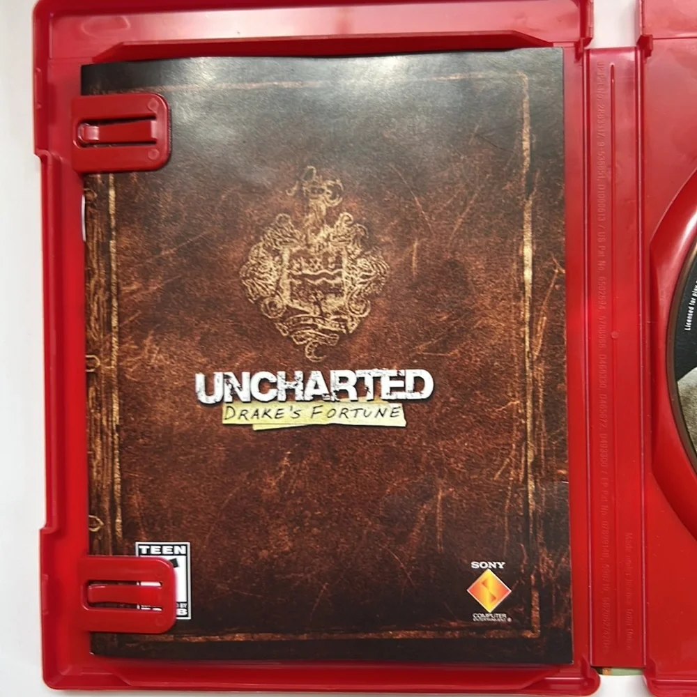 PS3 Uncharted Drake’s Fortune and Uncharted 2 Among Thieves